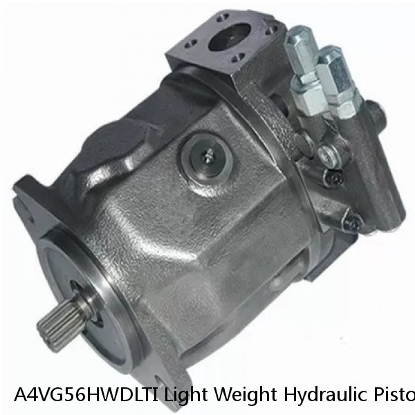 A4VG56HWDLTI Light Weight Hydraulic Piston Pump With Low Noise Level