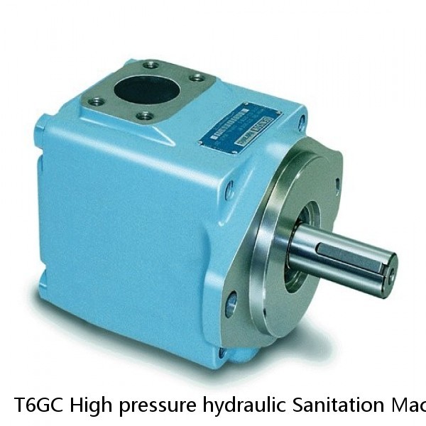 T6GC High pressure hydraulic Sanitation Machinery vane pump for dump truck