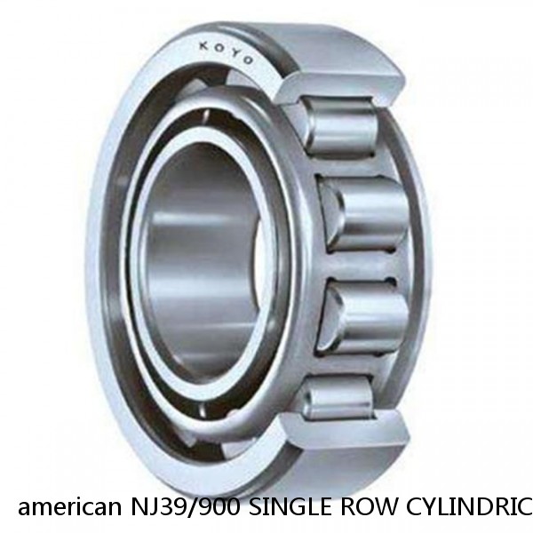 american NJ39/900 SINGLE ROW CYLINDRICAL ROLLER BEARING