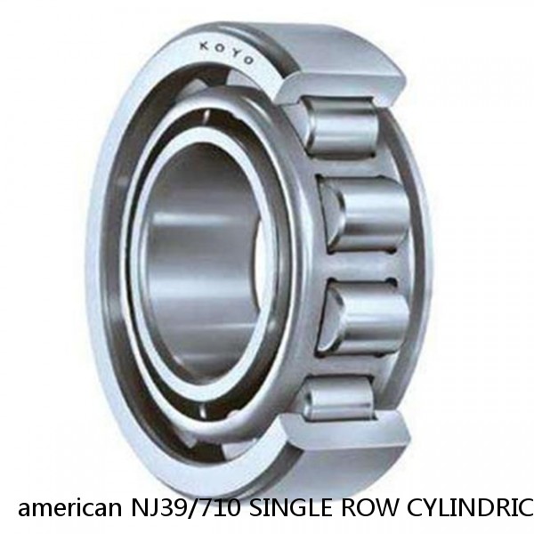 american NJ39/710 SINGLE ROW CYLINDRICAL ROLLER BEARING